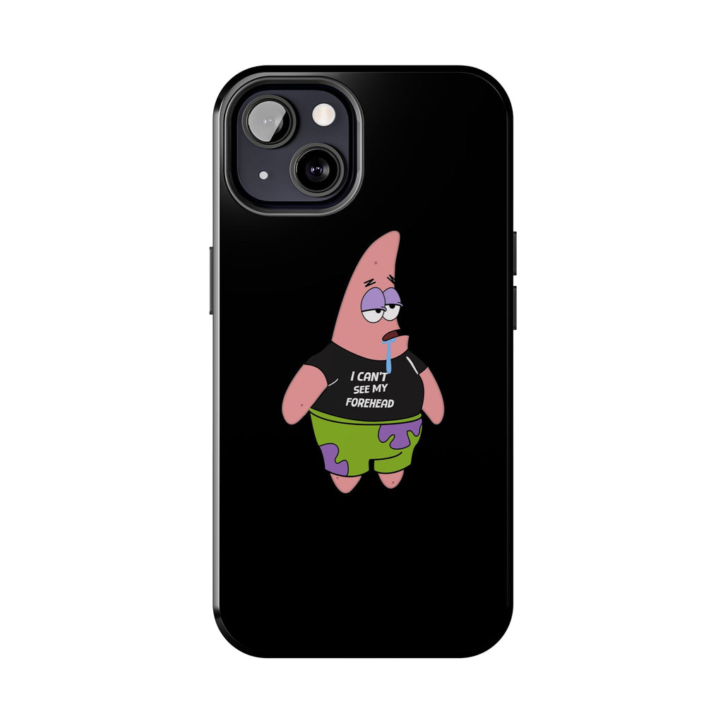 Patrick Star Phone Case — 'I Can't See My Forehead' Cartoon Protective Case