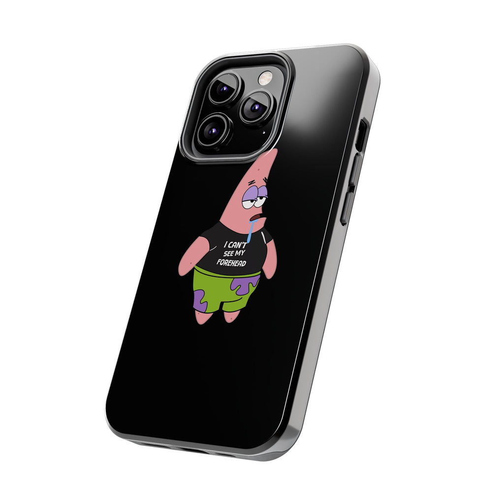 Patrick Star Phone Case — 'I Can't See My Forehead' Cartoon Protective Case