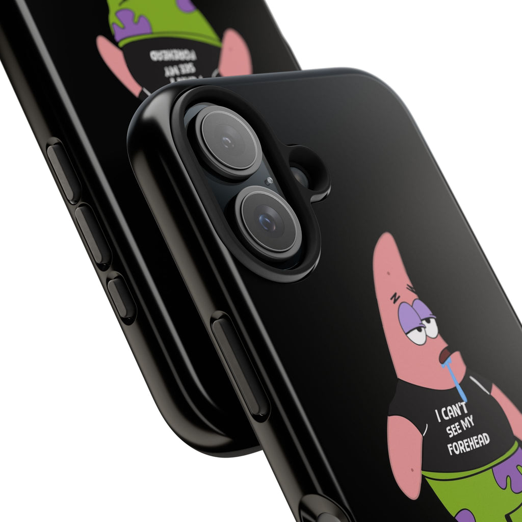 Patrick Star Phone Case — 'I Can't See My Forehead' Cartoon Protective Case