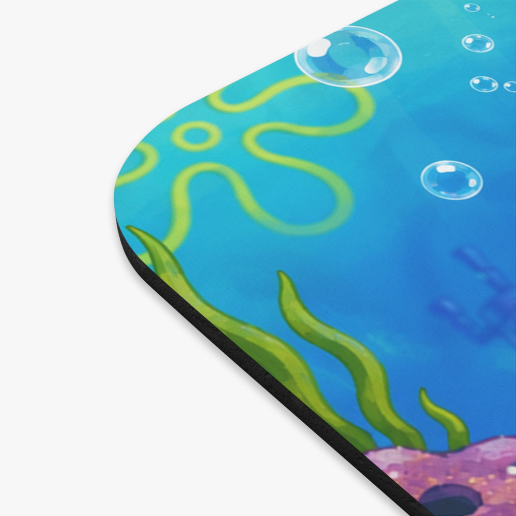 Cartoon Sponge & Star Friends Mouse Pad | Rectangular Desk Mat