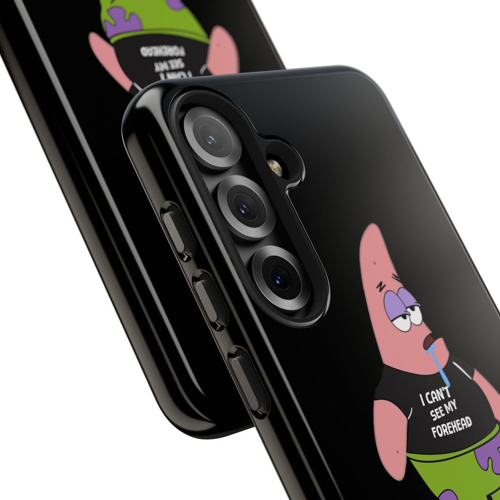Patrick Star Phone Case — 'I Can't See My Forehead' Cartoon Protective Case