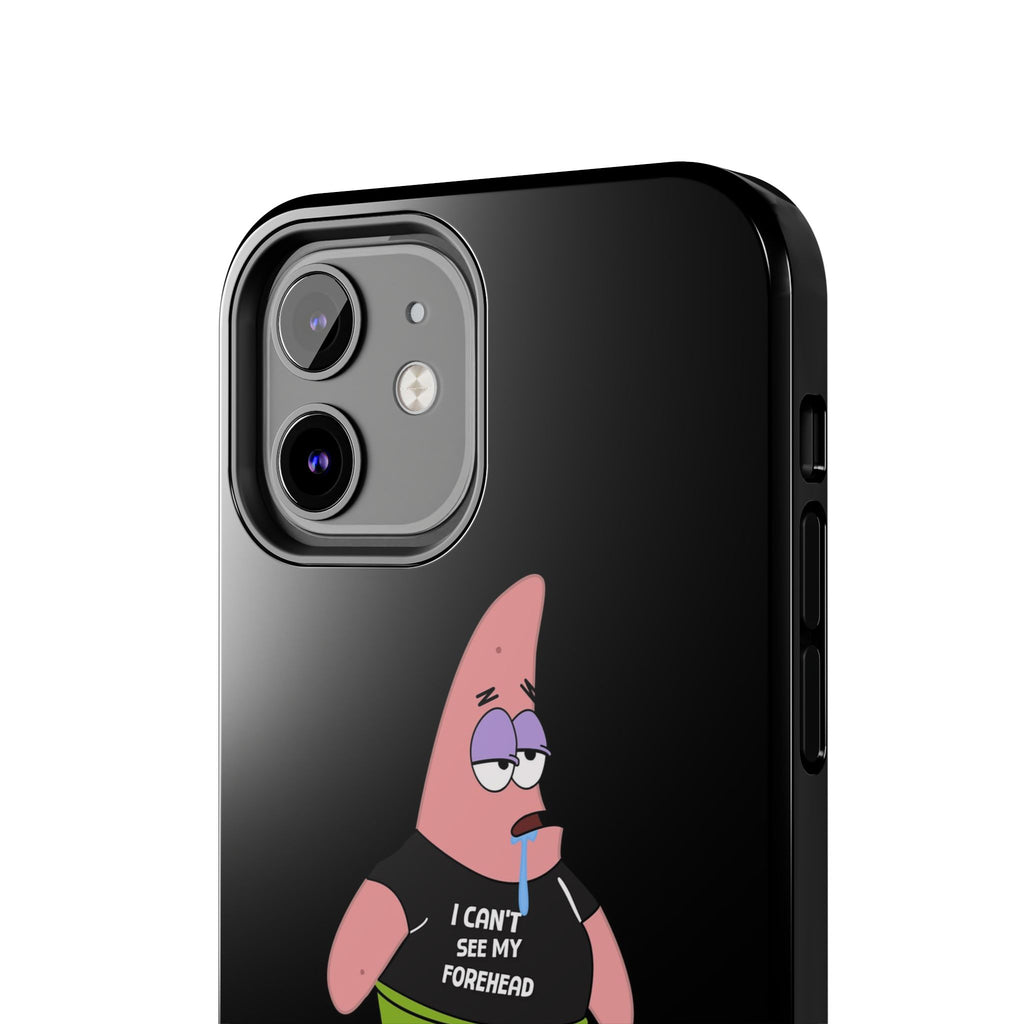 Patrick Star Phone Case — 'I Can't See My Forehead' Cartoon Protective Case