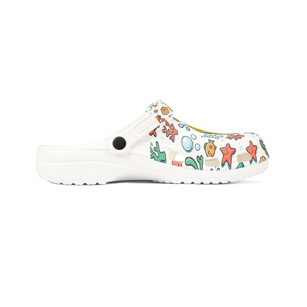 Smiley Sponge Cartoon Clogs | EVA Foam Rubber Shoes
