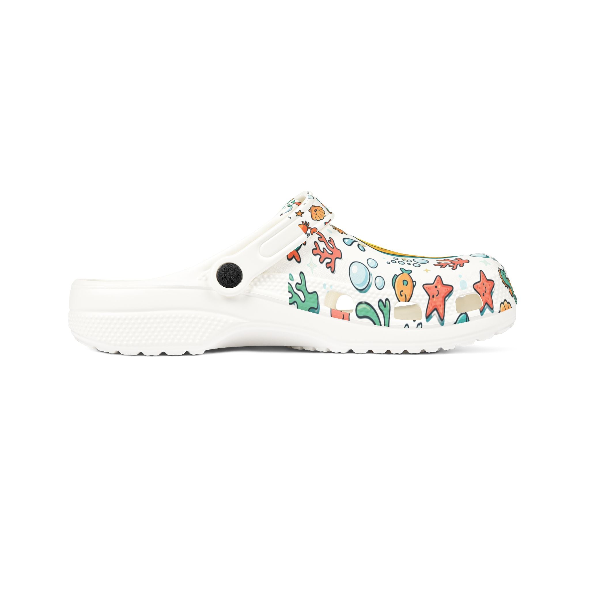 Smiley Sponge Cartoon Clogs | EVA Foam Rubber Shoes