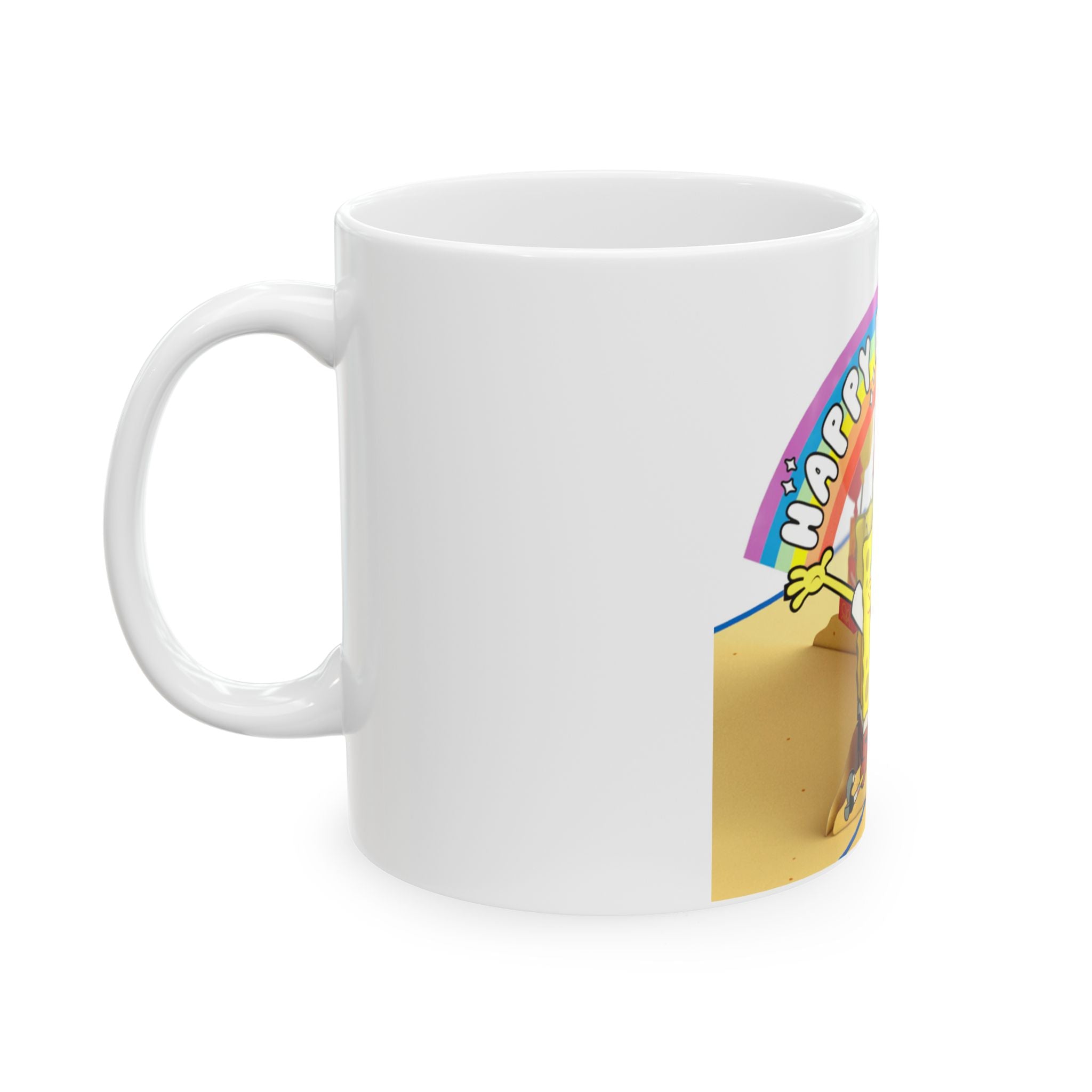 SpongeBob 'Happy Birthday!' Ceramic Mug (11oz, 15oz)