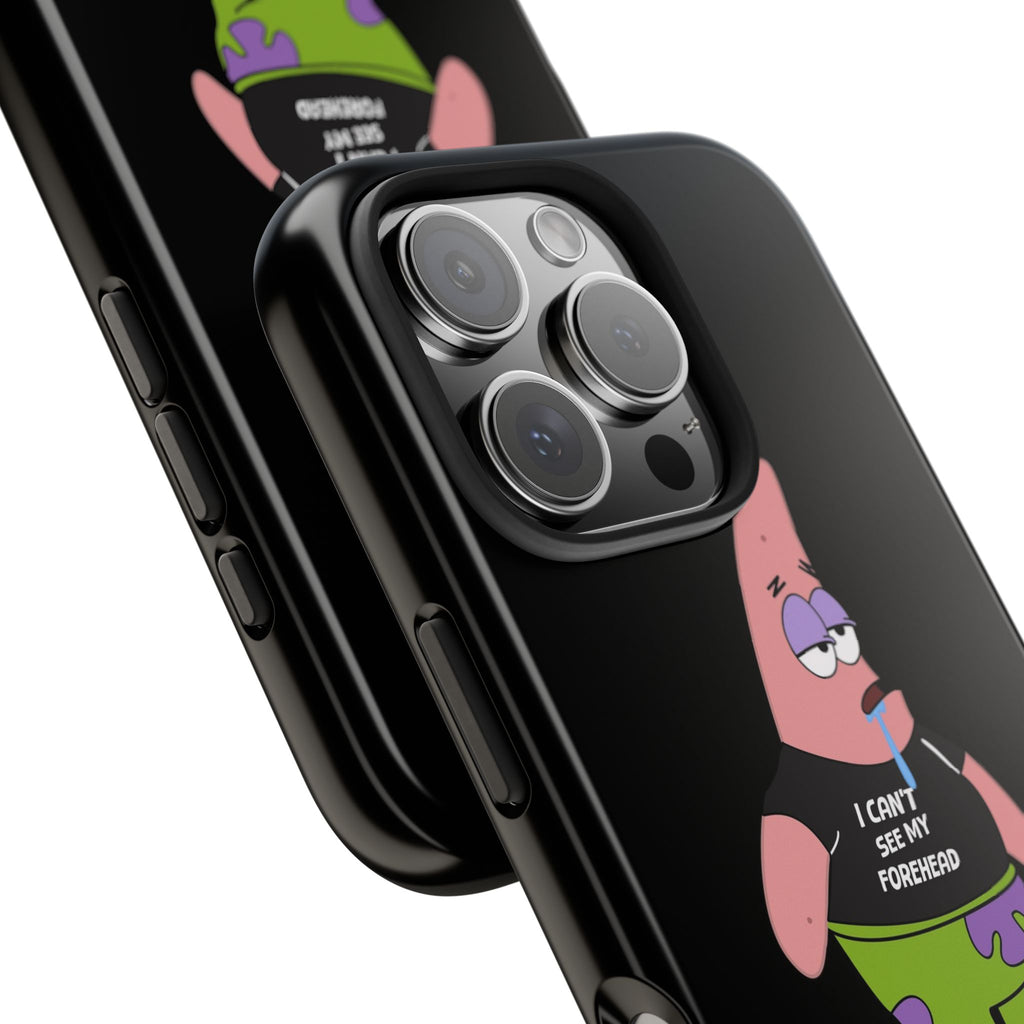 Patrick Star Phone Case — 'I Can't See My Forehead' Cartoon Protective Case