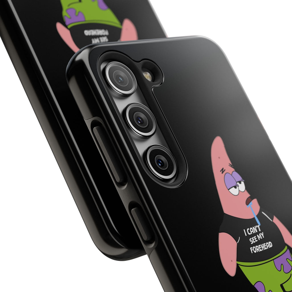 Patrick Star Phone Case — 'I Can't See My Forehead' Cartoon Protective Case