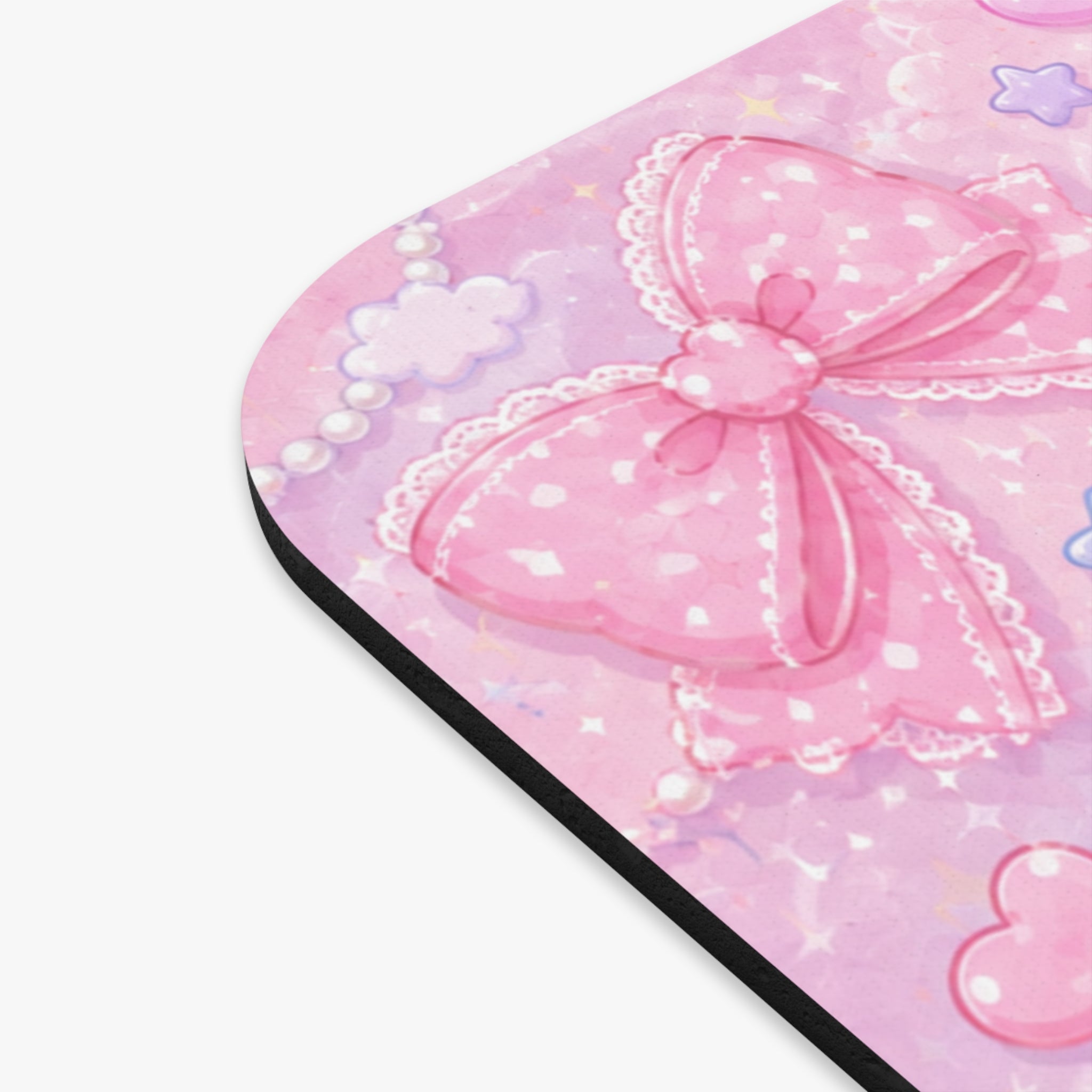 Cute Pink Kawaii Bunny Mouse Pad — My Melody Style Desk Mat