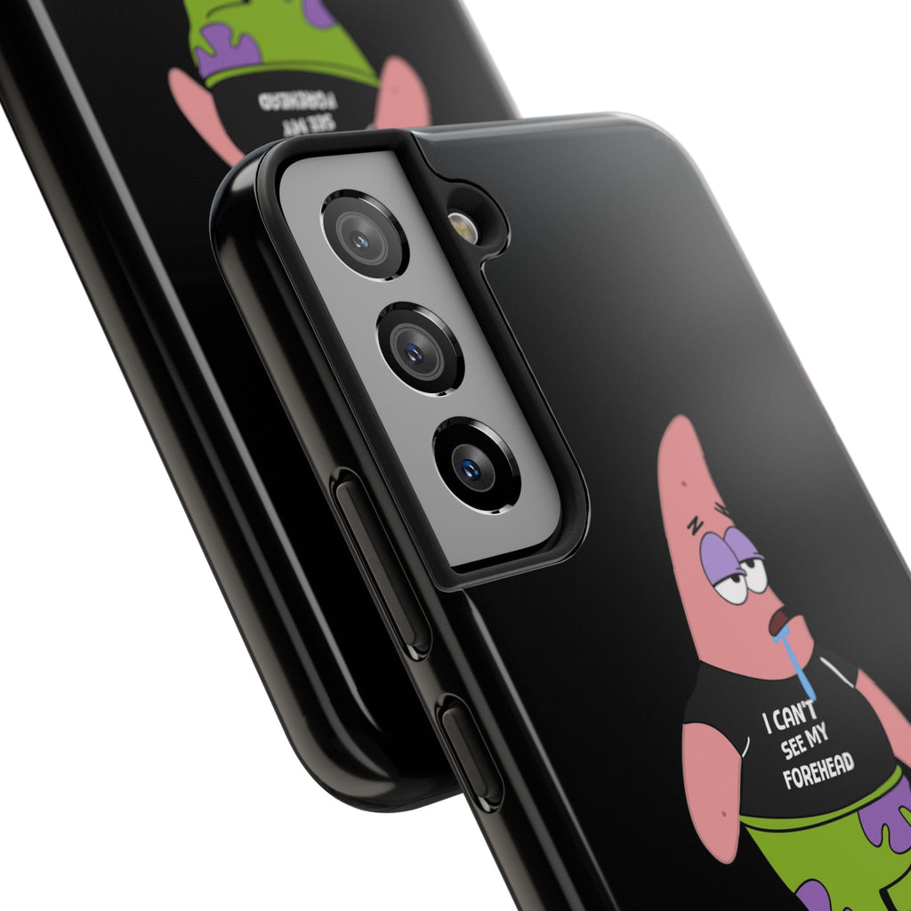 Patrick Star Phone Case — 'I Can't See My Forehead' Cartoon Protective Case