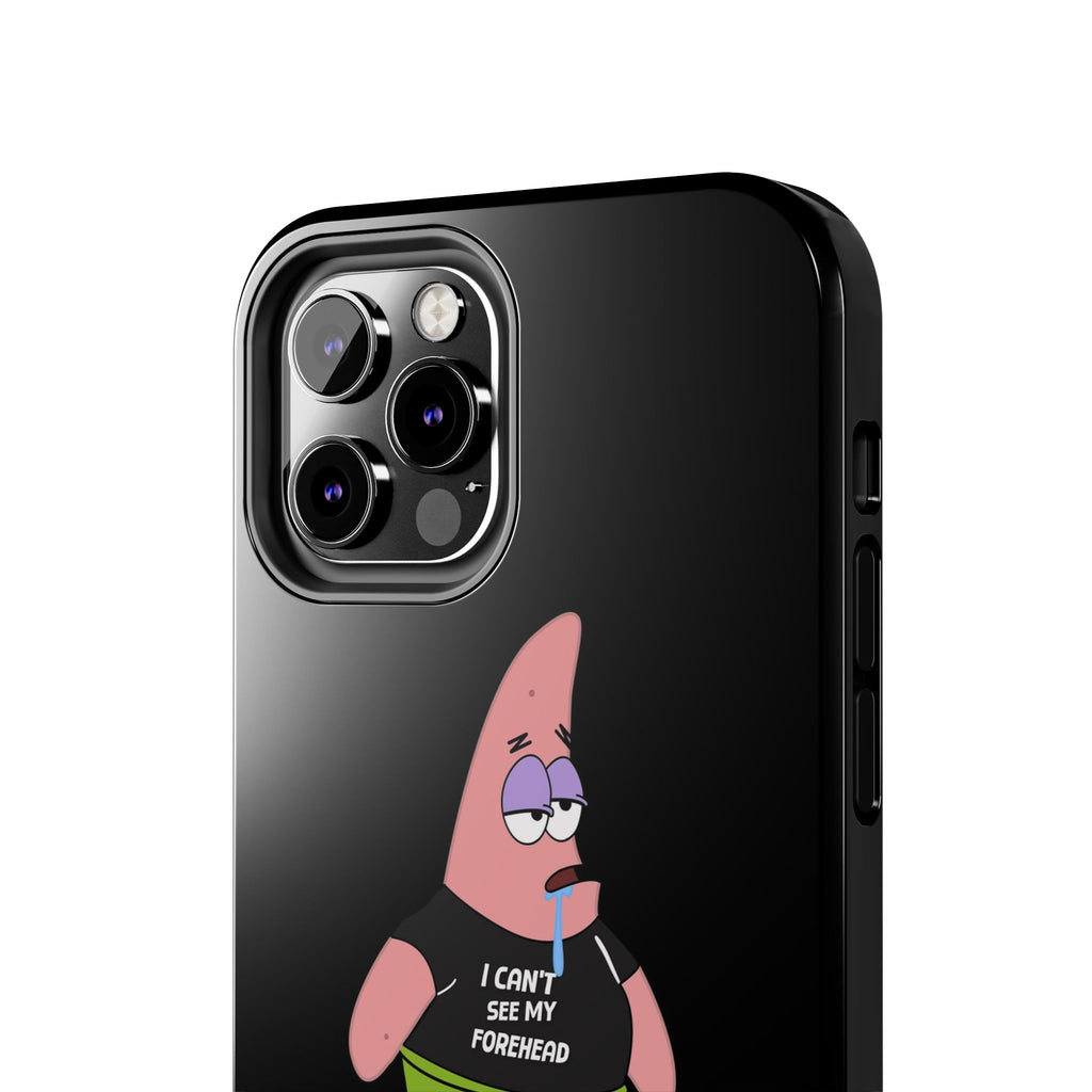 Patrick Star Phone Case — 'I Can't See My Forehead' Cartoon Protective Case