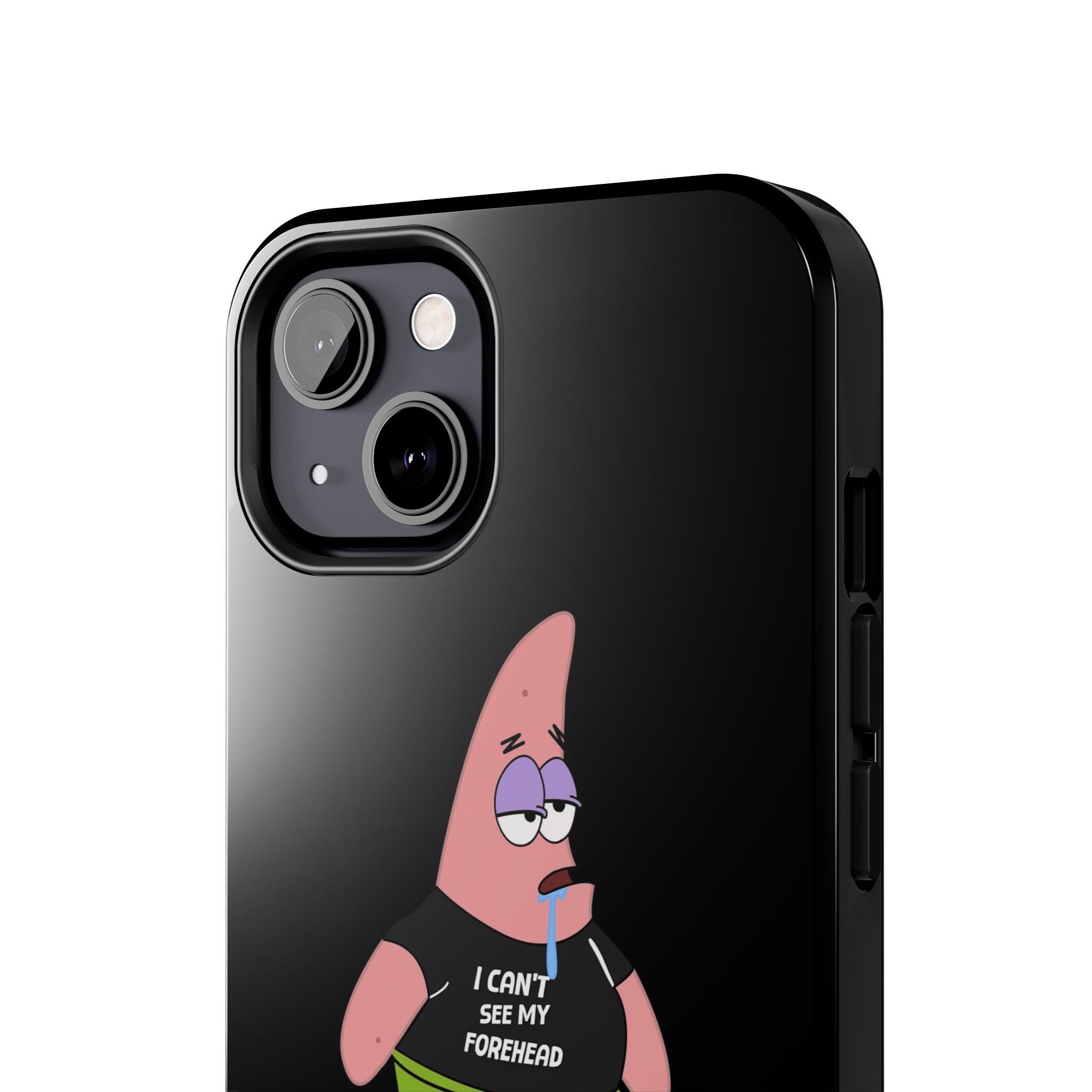 Patrick Star Phone Case — 'I Can't See My Forehead' Cartoon Protective Case