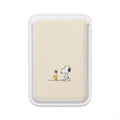 MagSafe Vegan Wallet — Snoopy & Woodstock Floral Card Holder