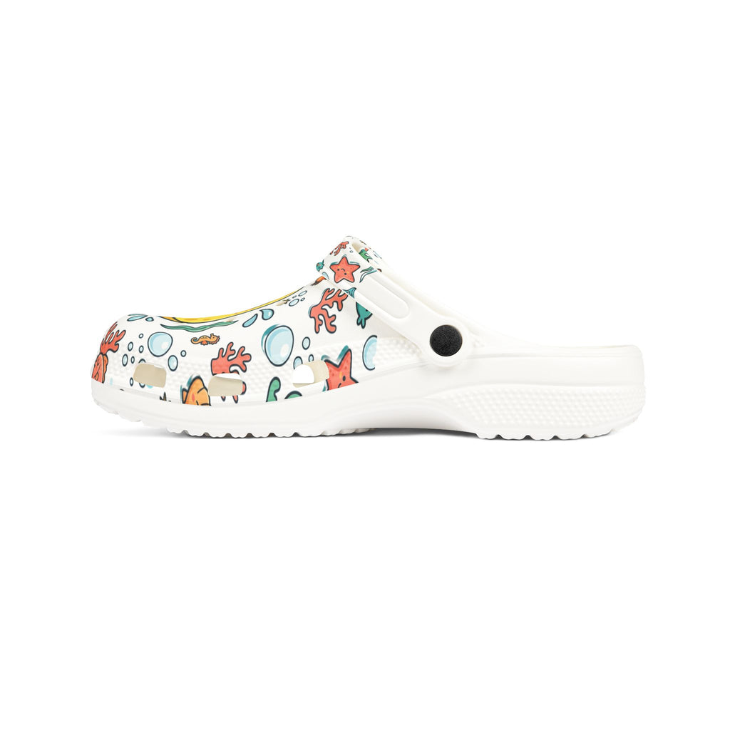 Smiley Sponge Cartoon Clogs | EVA Foam Rubber Shoes