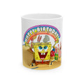 SpongeBob 'Happy Birthday!' Ceramic Mug (11oz, 15oz)