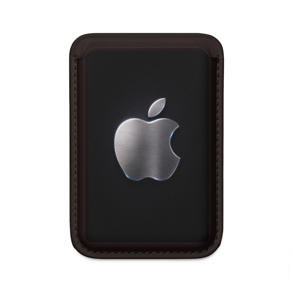 Vegan MagSafe Card Wallet — White Minimalist Phone Wallet