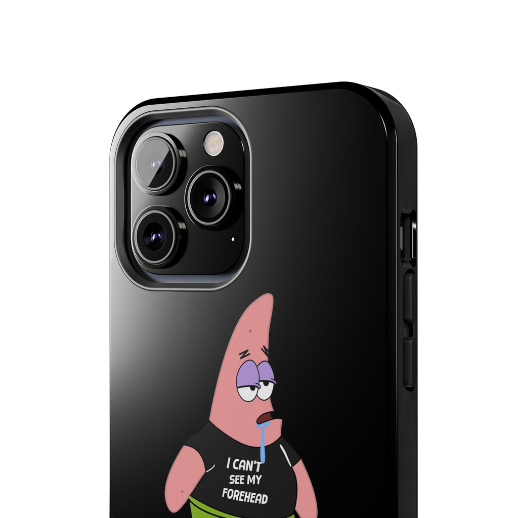 Patrick Star Phone Case — 'I Can't See My Forehead' Cartoon Protective Case