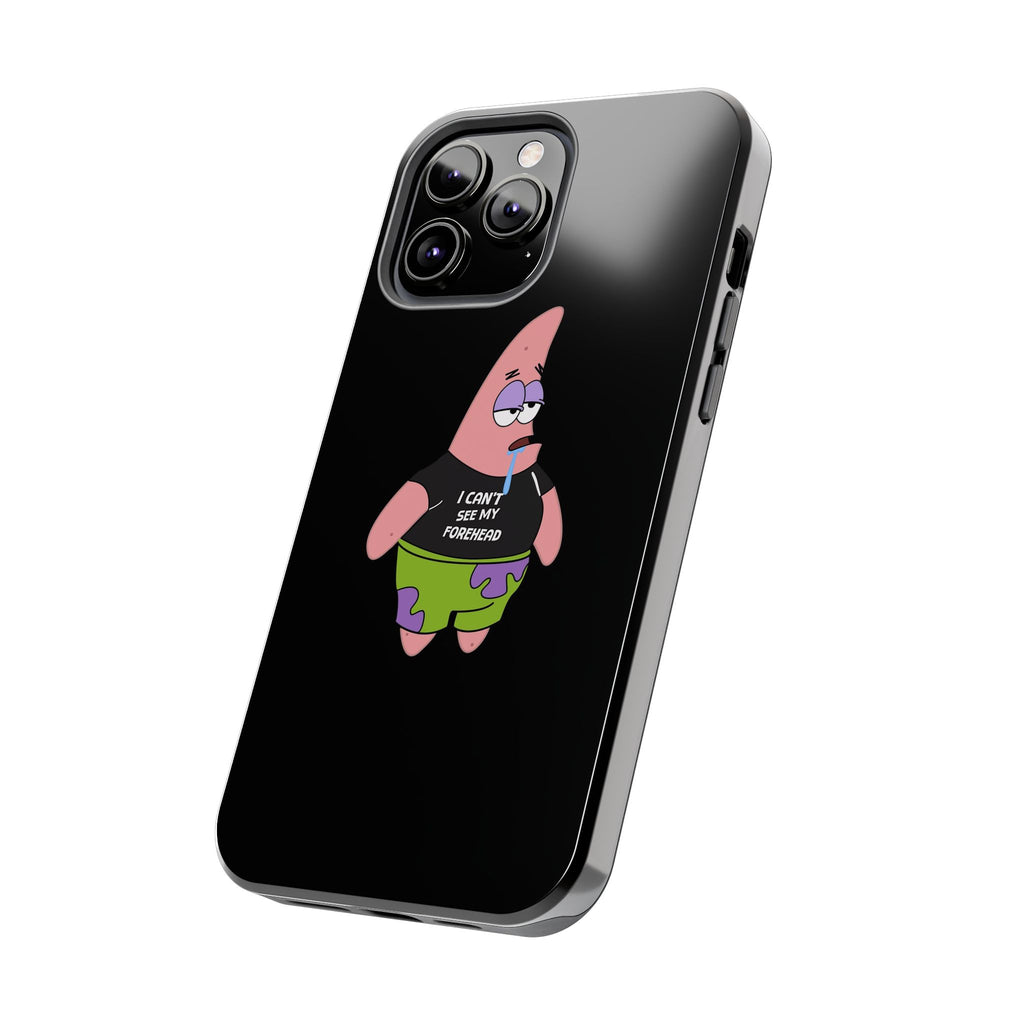Patrick Star Phone Case — 'I Can't See My Forehead' Cartoon Protective Case