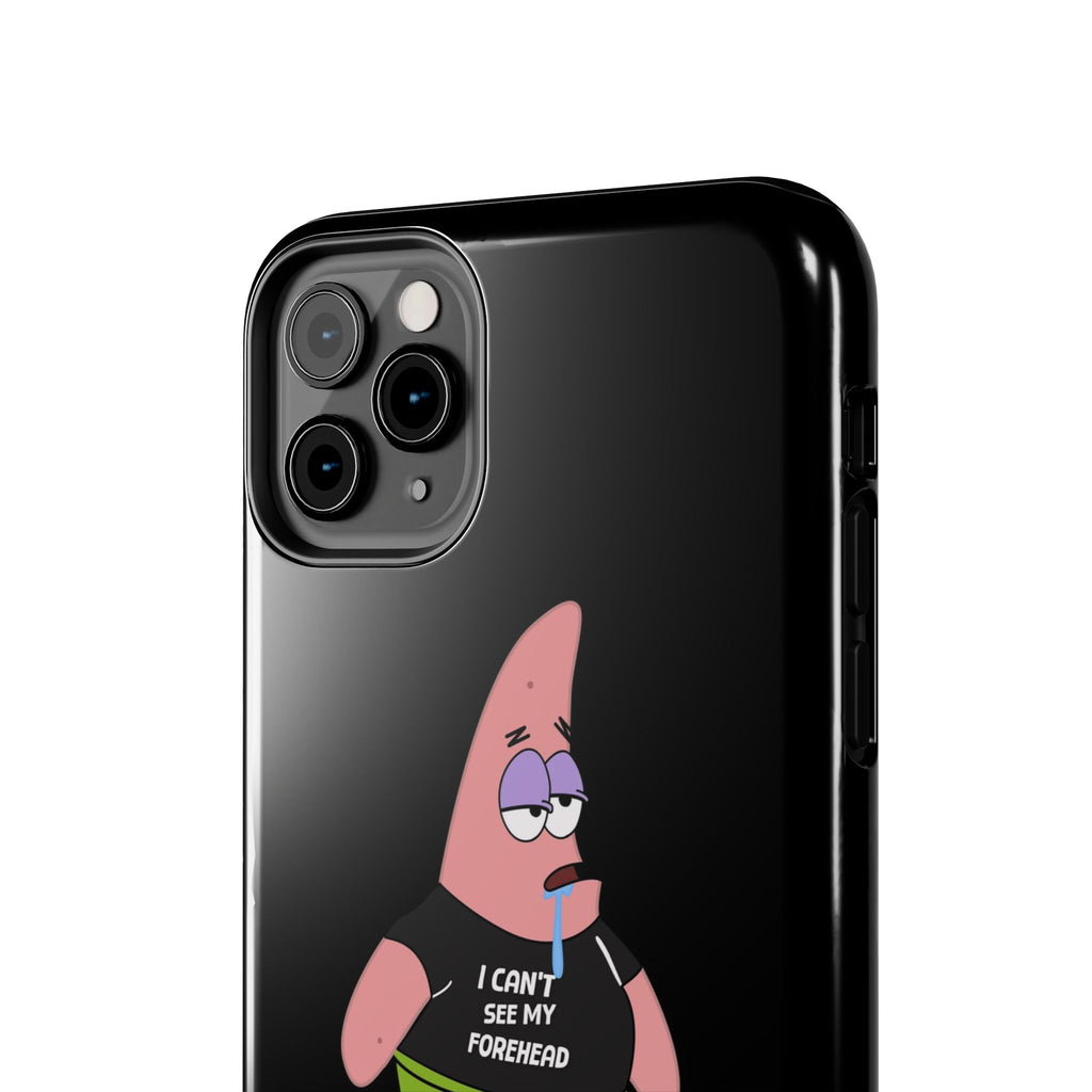 Patrick Star Phone Case — 'I Can't See My Forehead' Cartoon Protective Case