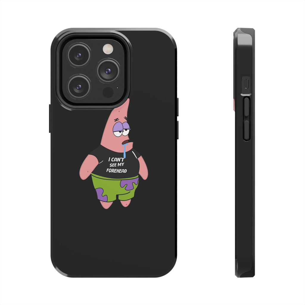 Patrick Star Phone Case — 'I Can't See My Forehead' Cartoon Protective Case
