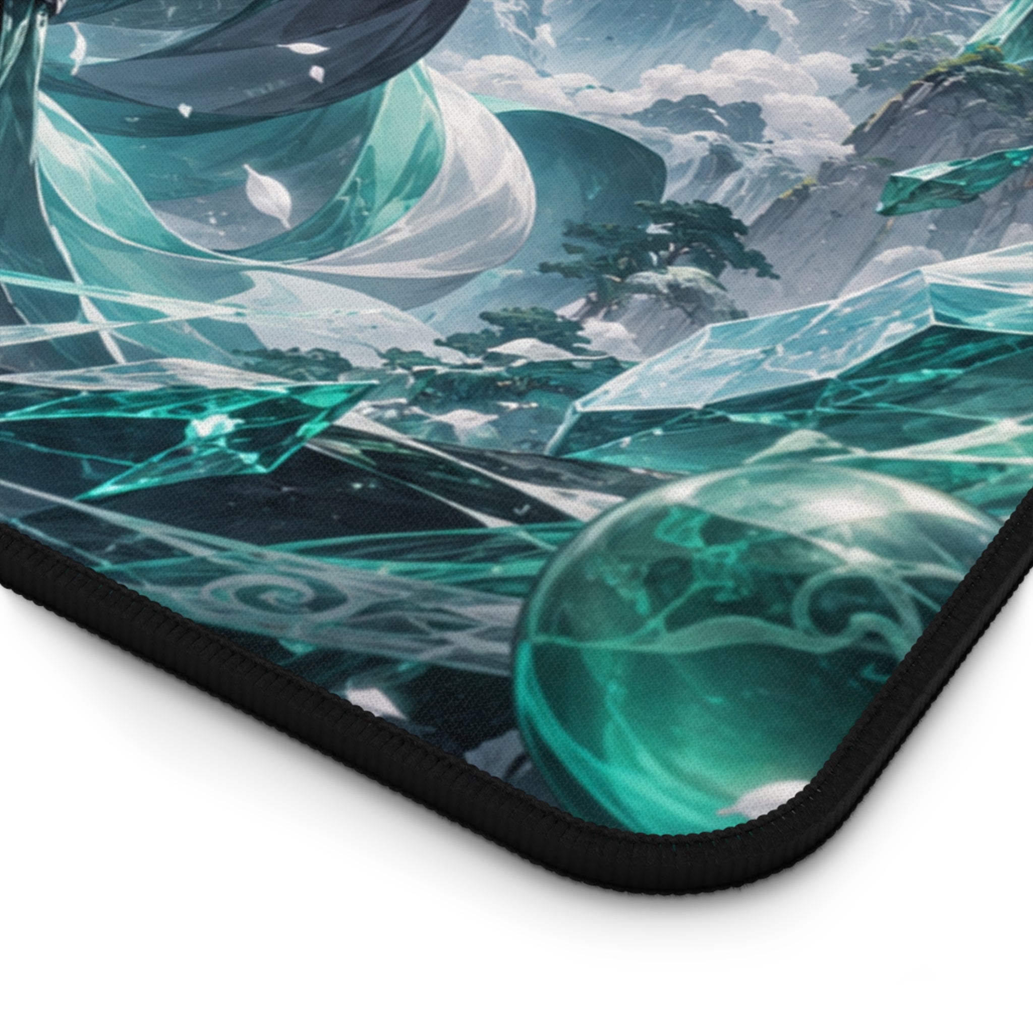 Mystic Sorceress Desk Mat — Fantasy Gaming Mouse Pad